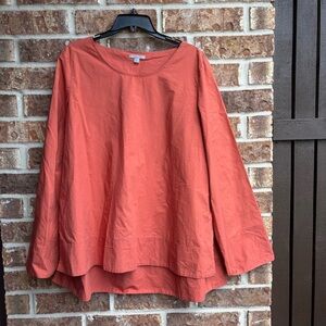 COS Terracotta Blouse